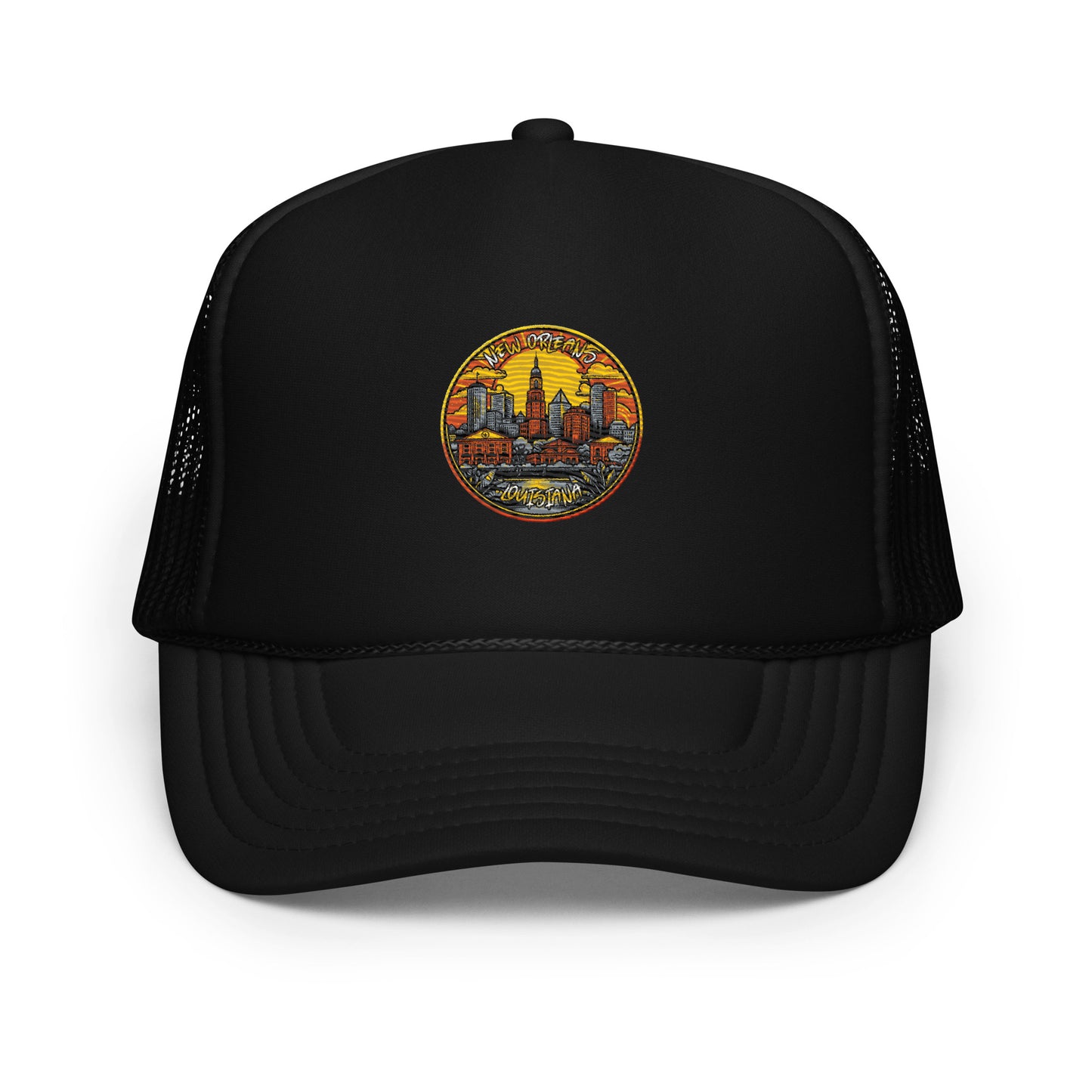 New Orleans Louisiana Souvenirc Foam trucker hat