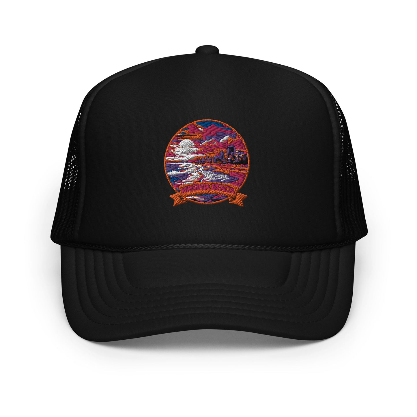 Virginia Beach Virginia Souvenir Foam trucker hat