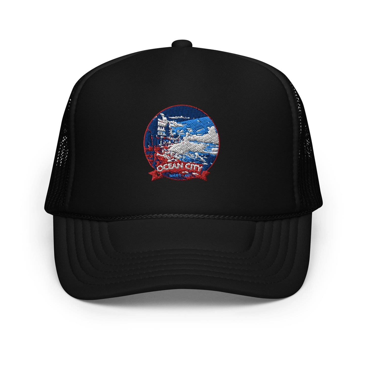 Ocean City Maryland Souvenir Foam trucker hat