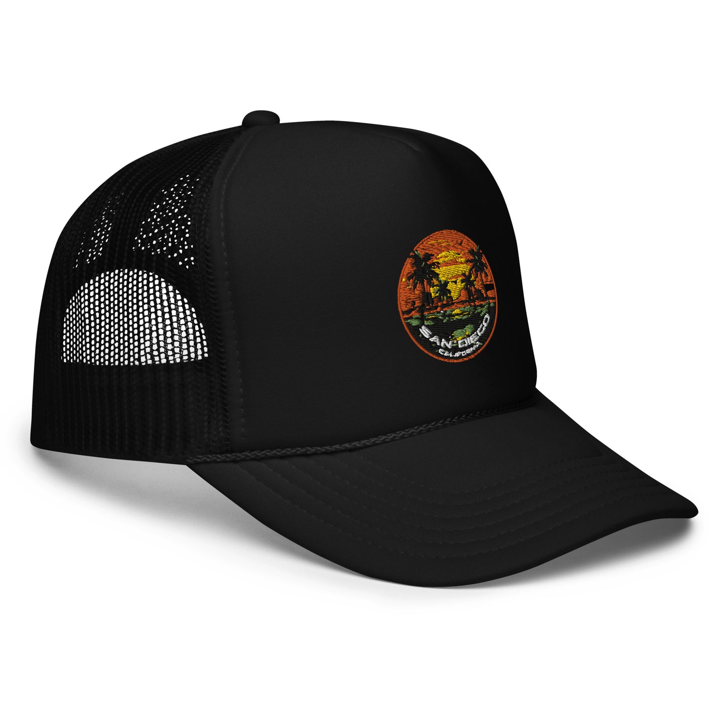 San Diego California Souvenir Foam trucker hat