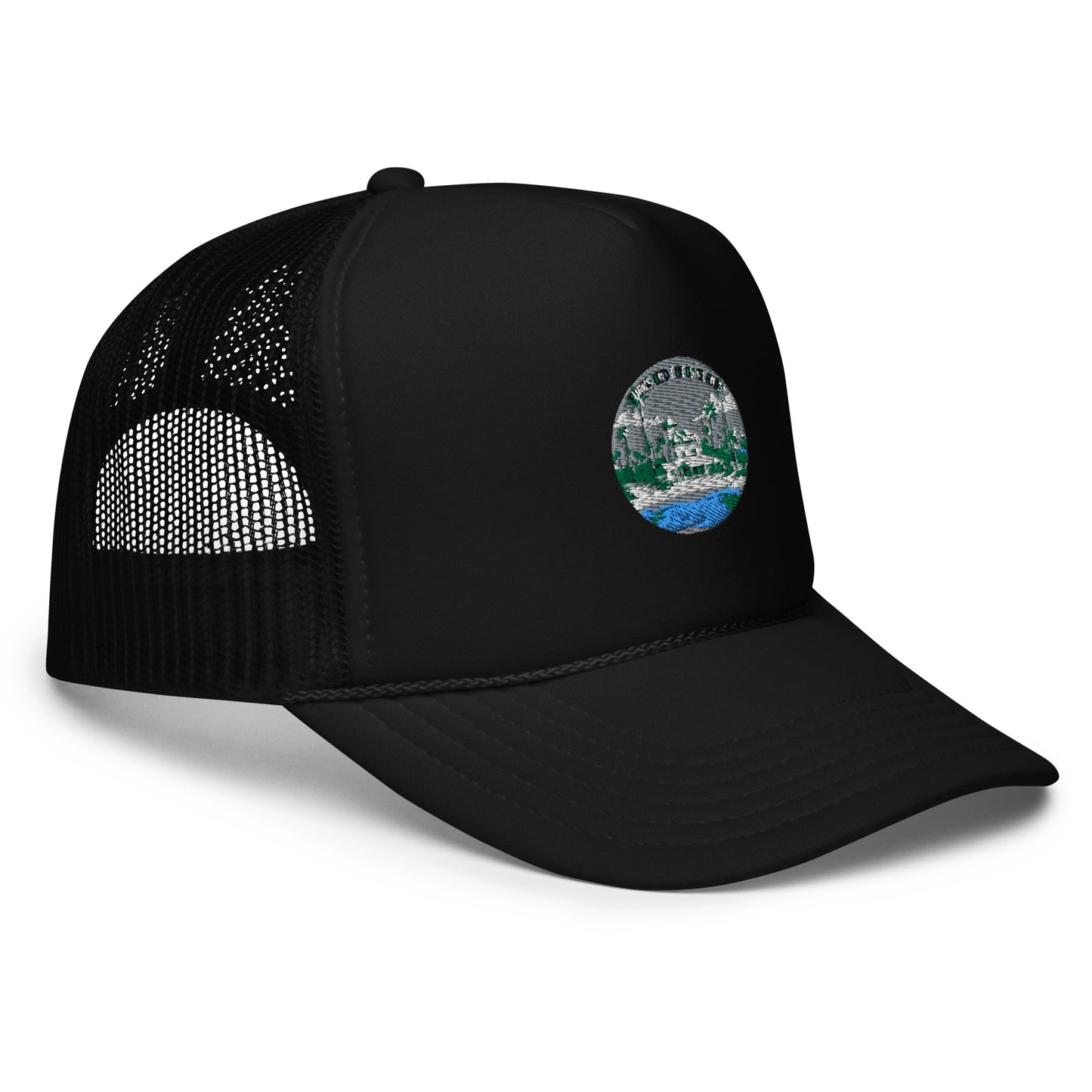 Turks and Caicos Islands Souvenir Foam trucker hat