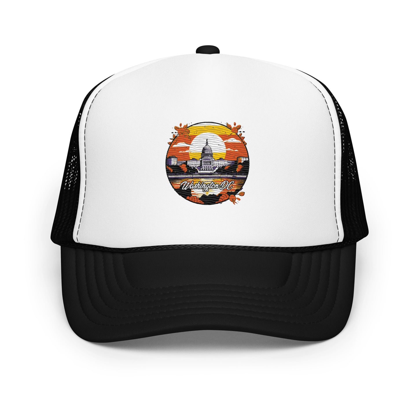 Washington DC Souvenir Foam trucker hat