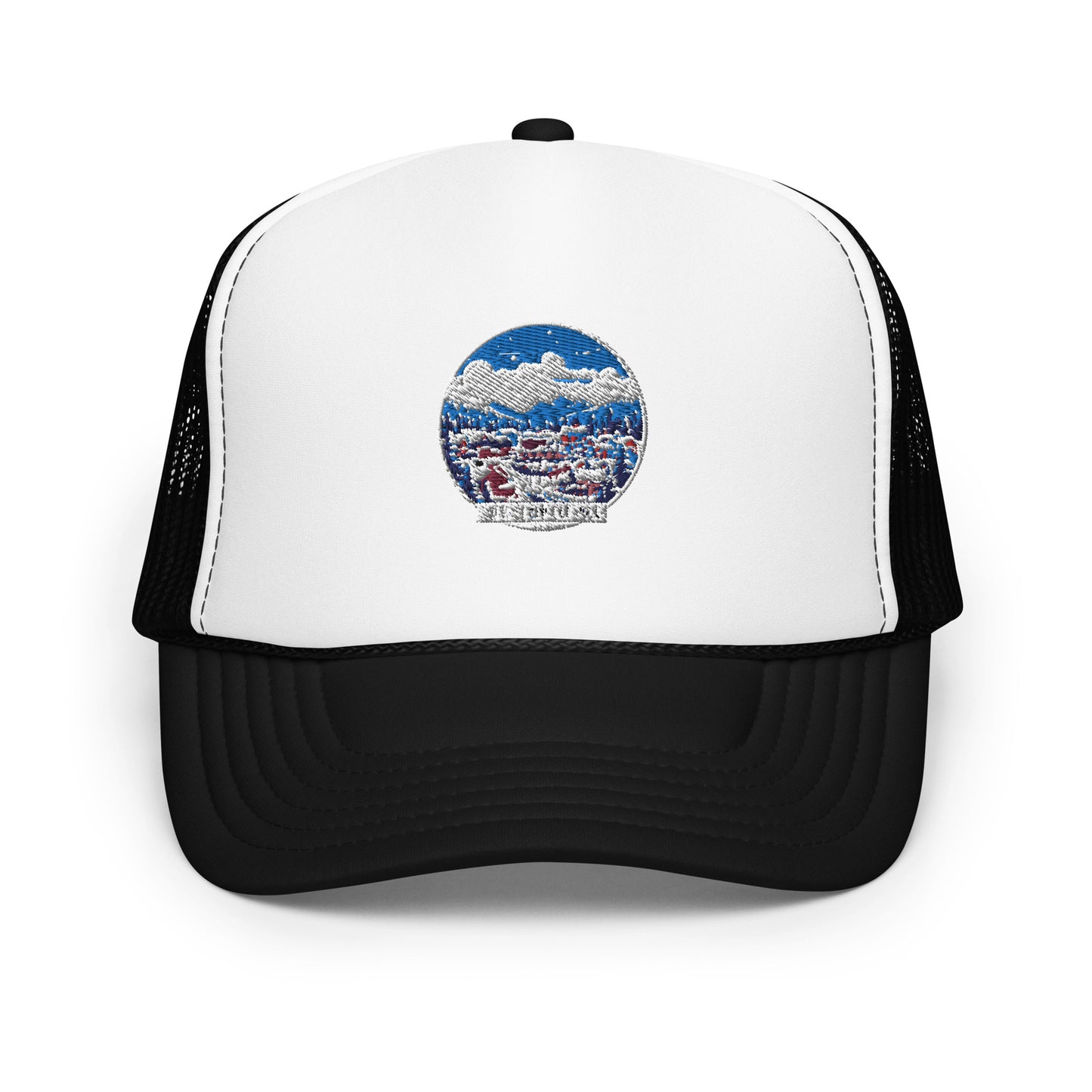 Winter Park Colorado Souvenir Foam trucker hat