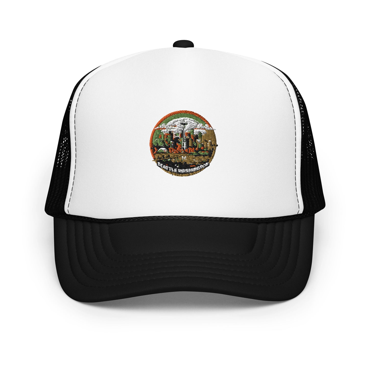 Seattle Washington Souvenir Foam trucker hat