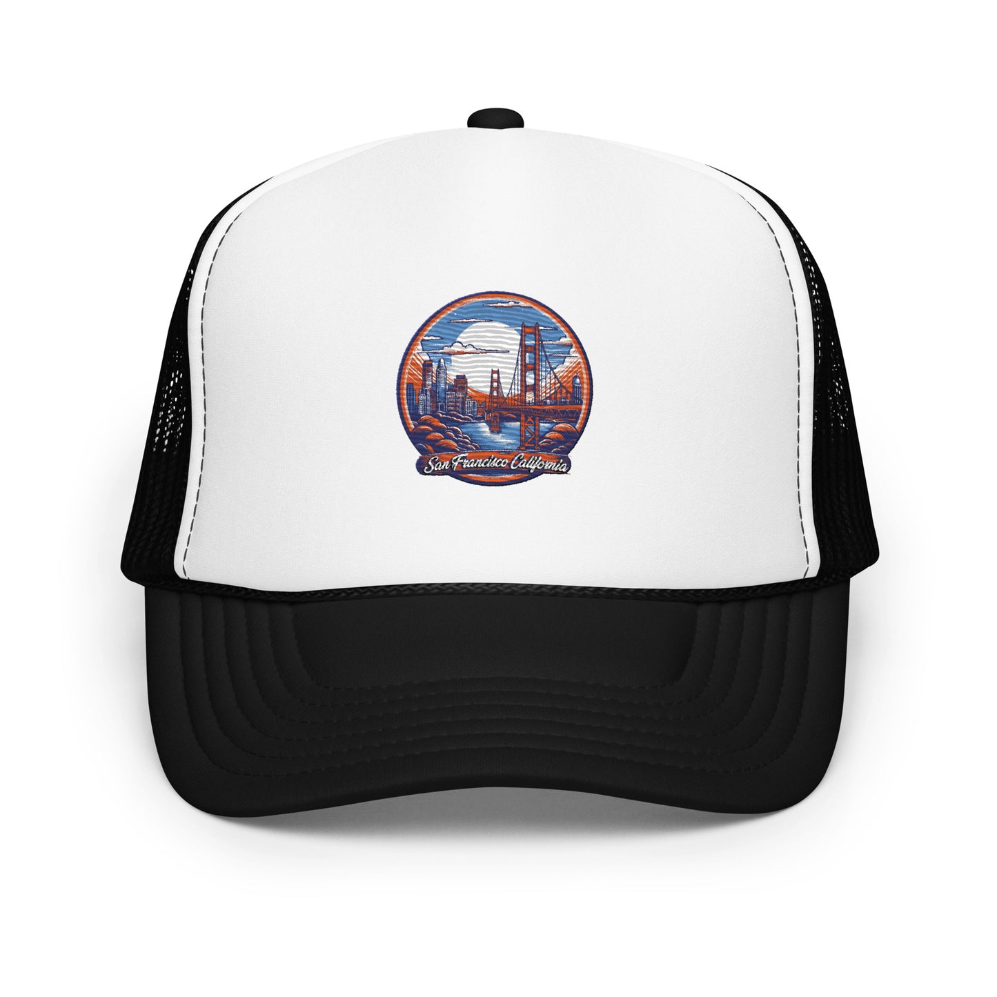 San Francisco California Souvenir Foam trucker hat