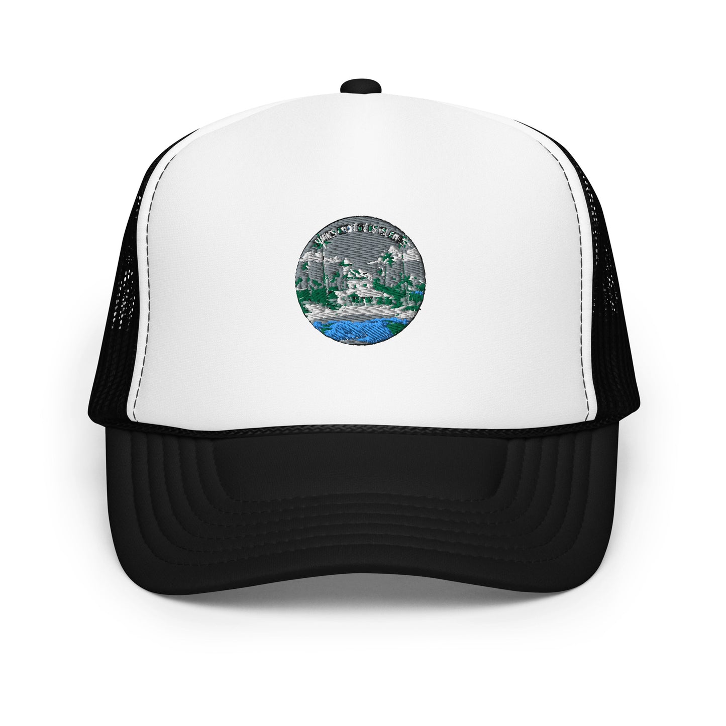 Turks and Caicos Islands Souvenir Foam trucker hat