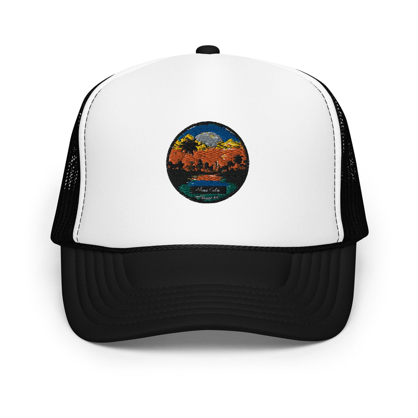 Honolulu Hawaii Souvenir Foam trucker hat