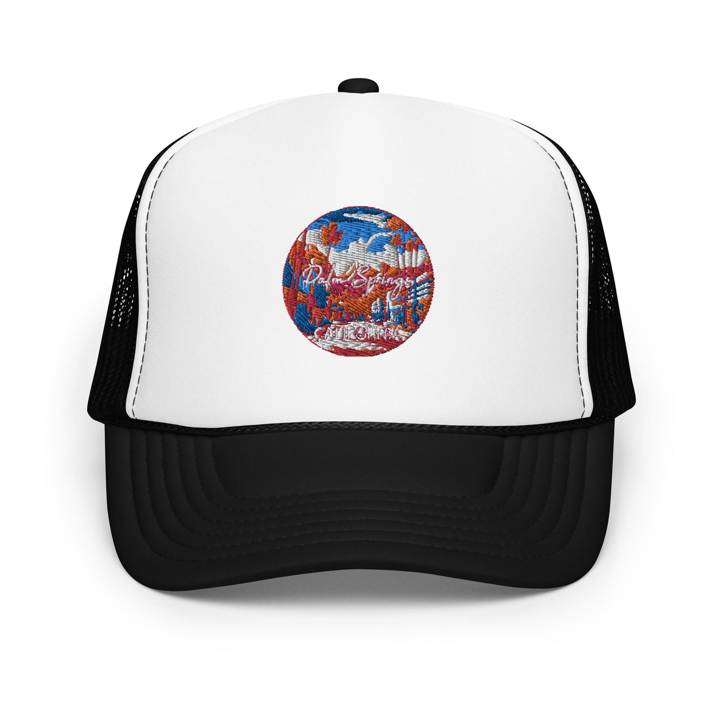 Palm Springs California Souvenir Foam trucker hat