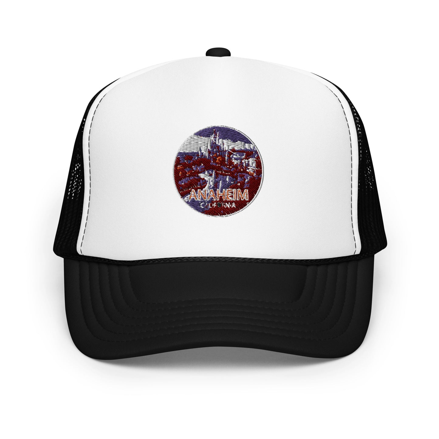 Anaheim California Souvenir Foam trucker hat