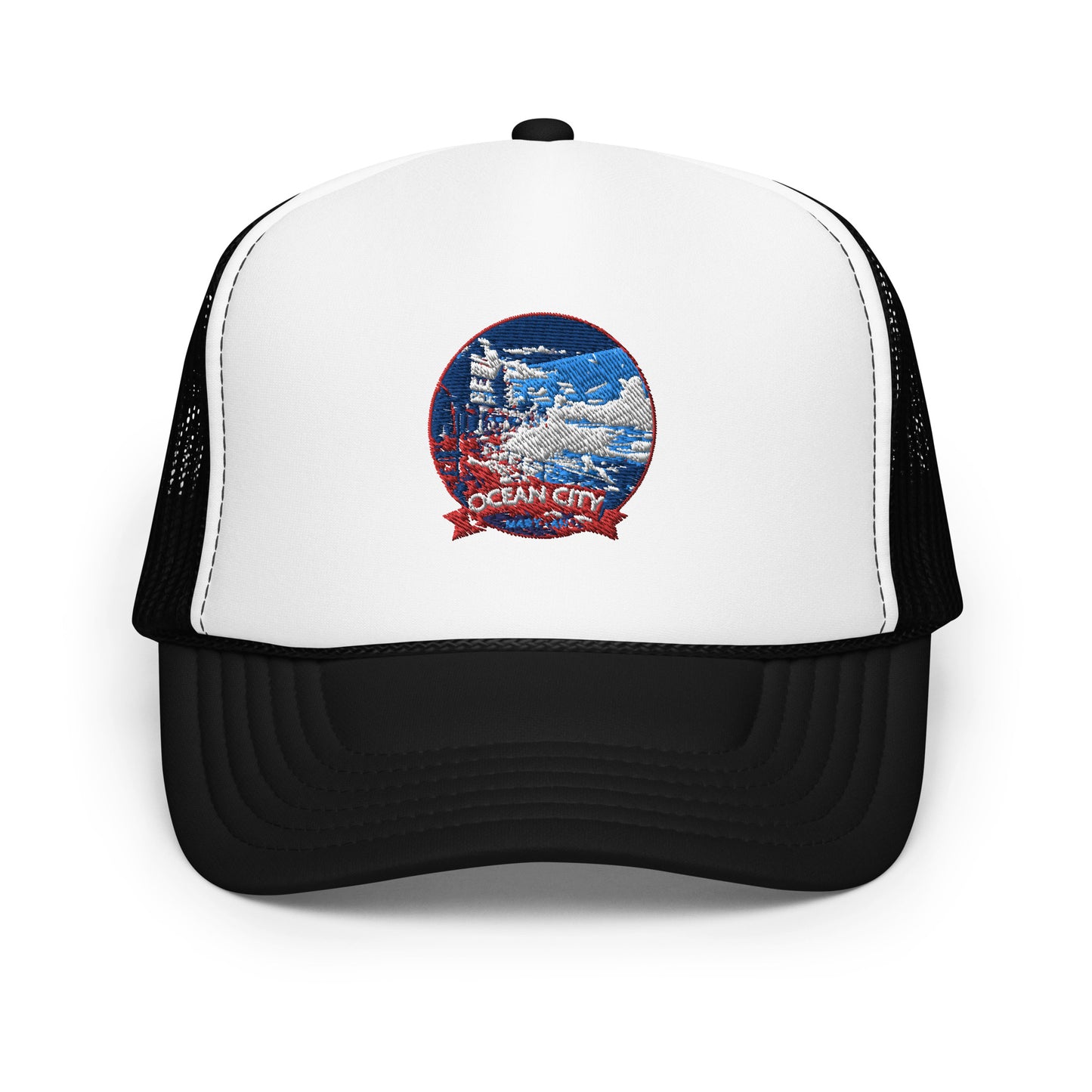 Ocean City Maryland Souvenir Foam trucker hat