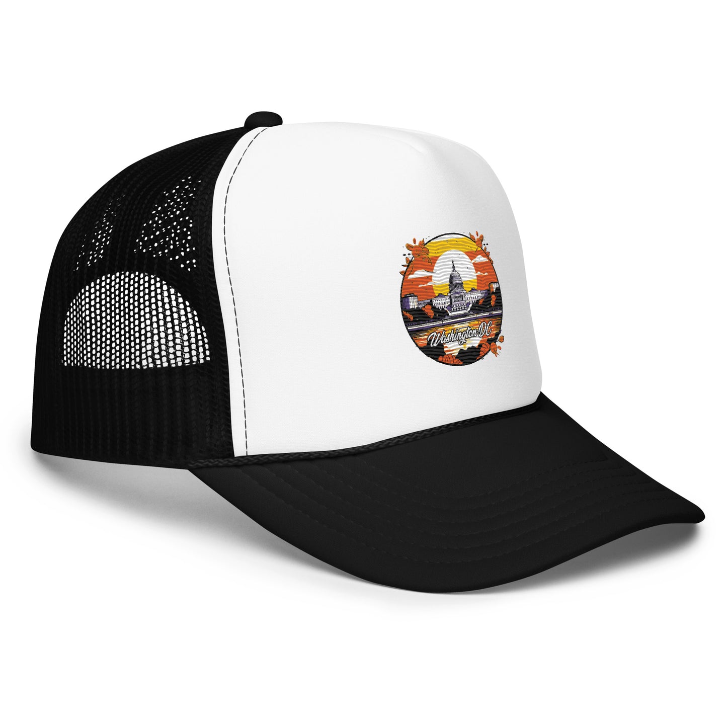 Washington DC Souvenir Foam trucker hat