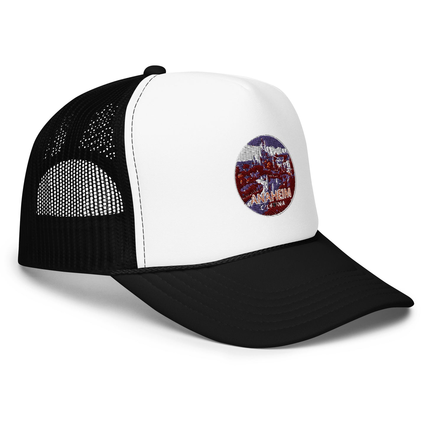 Anaheim California Souvenir Foam trucker hat