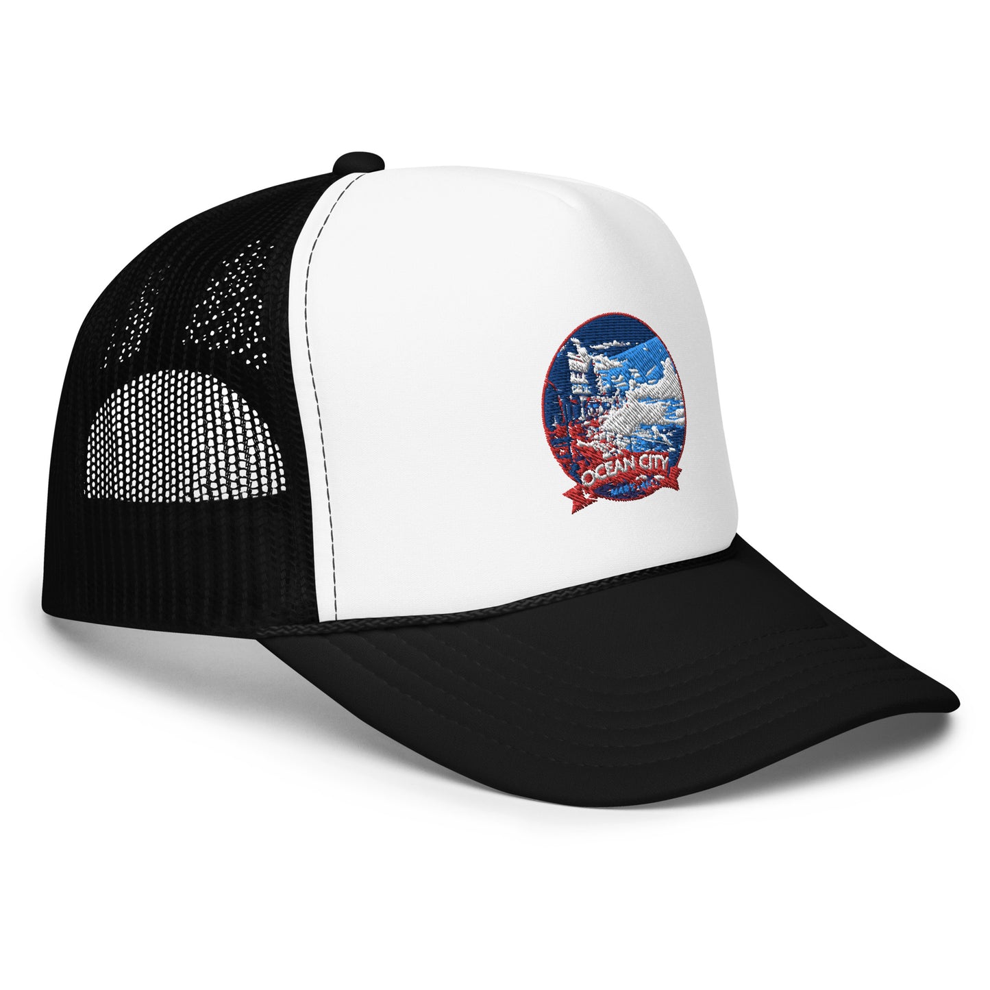 Ocean City Maryland Souvenir Foam trucker hat