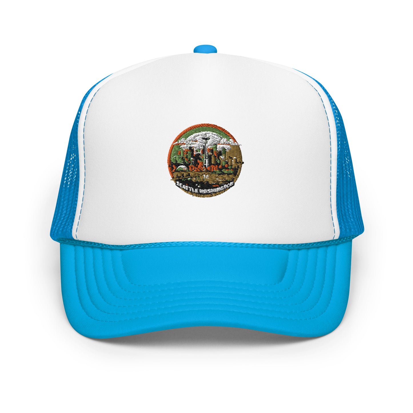 Seattle Washington Souvenir Foam trucker hat