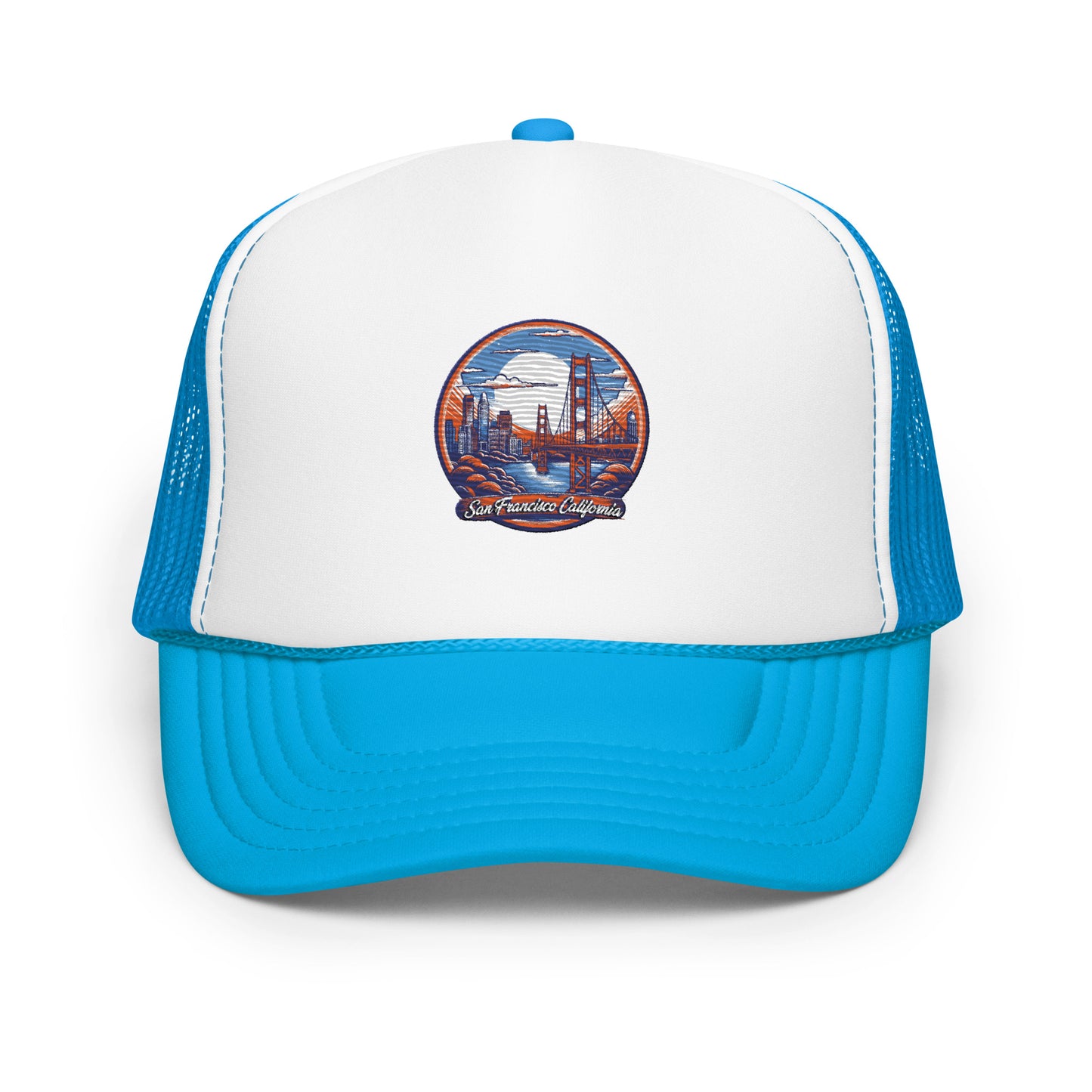 San Francisco California Souvenir Foam trucker hat