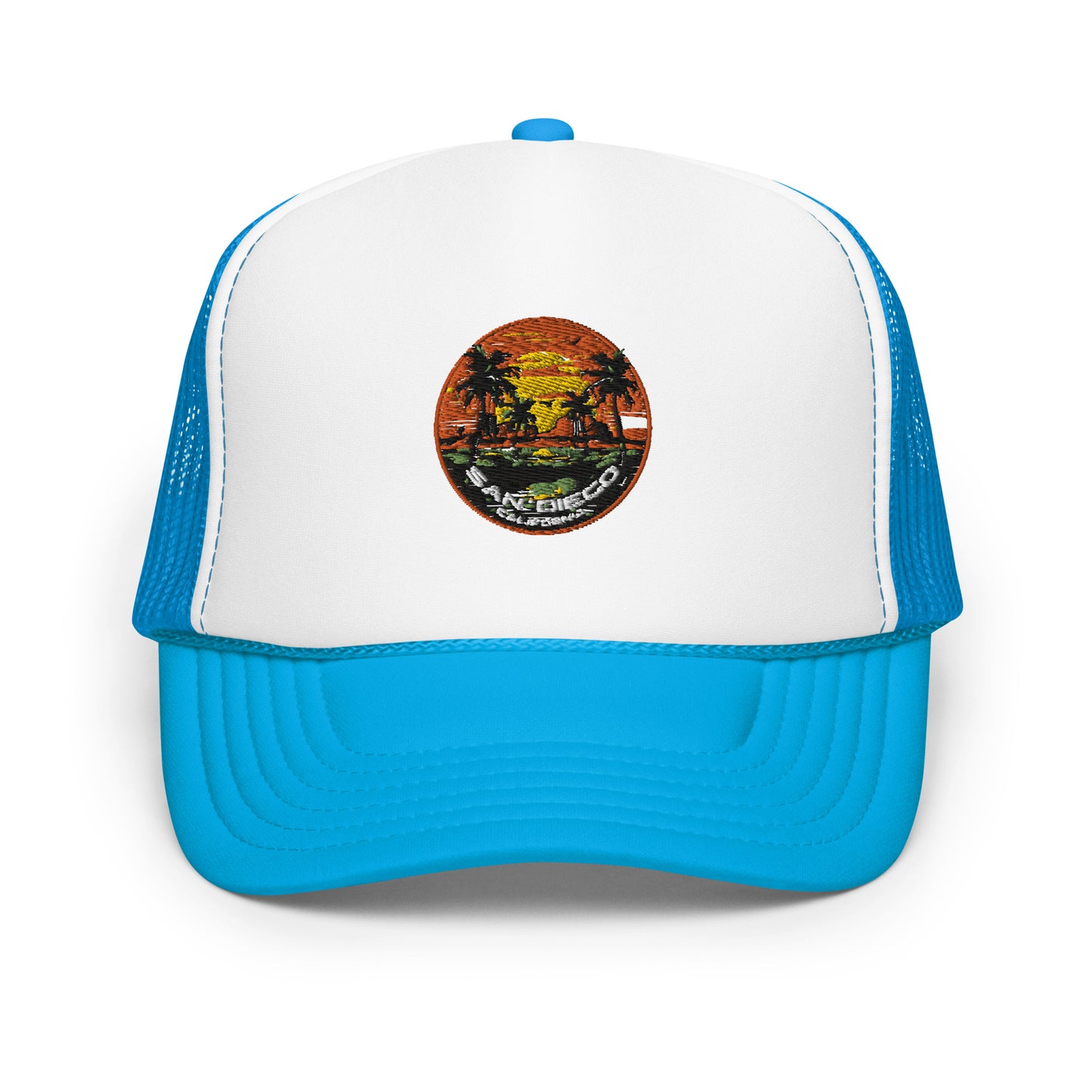 San Diego California Souvenir Foam trucker hat