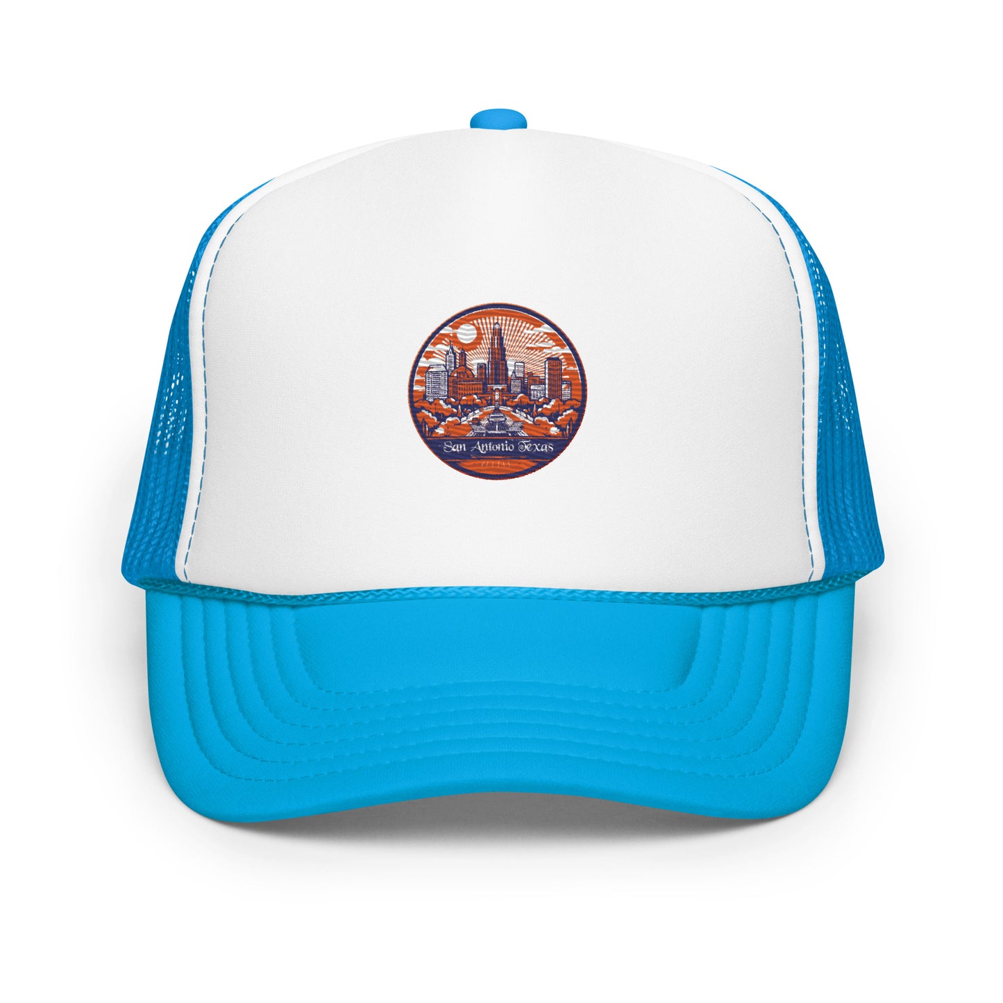 San Antonio Texas Souvenir Foam trucker hat