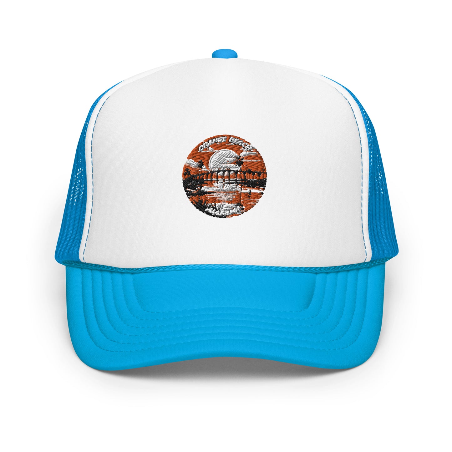 Orange Beach Alabama Souvenir Foam trucker hat