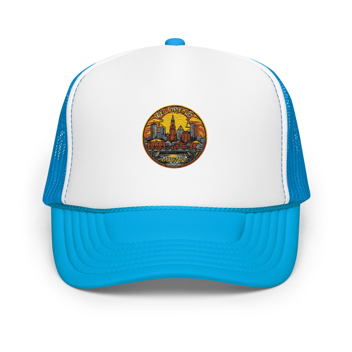 New Orleans Louisiana Souvenirc Foam trucker hat