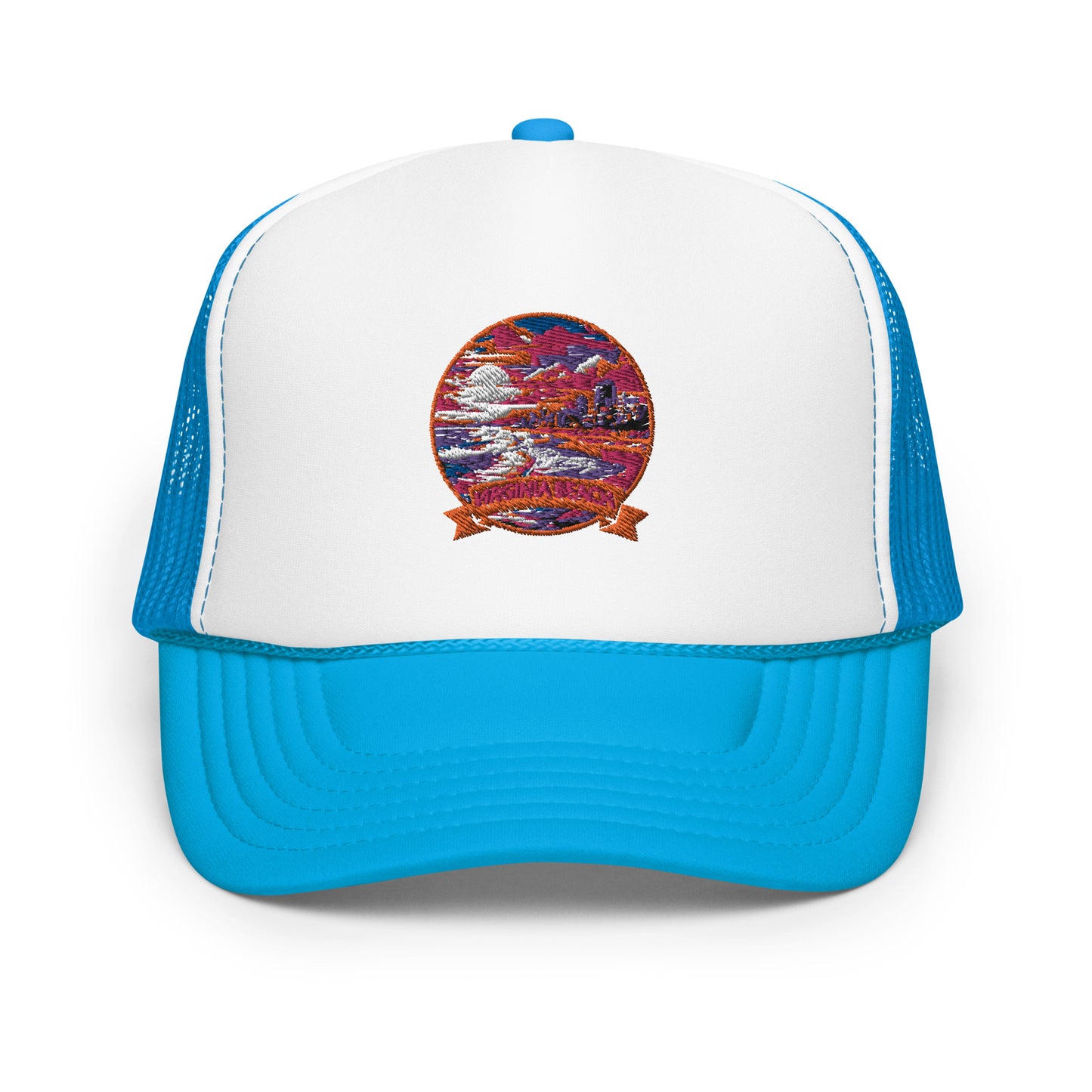 Virginia Beach Virginia Souvenir Foam trucker hat