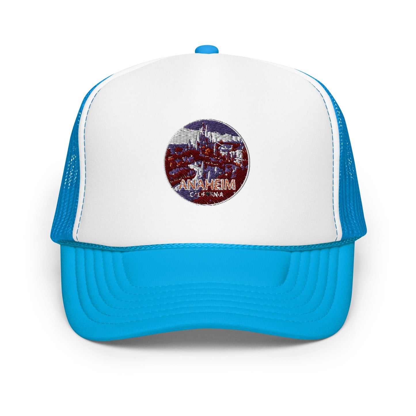 Anaheim California Souvenir Foam trucker hat