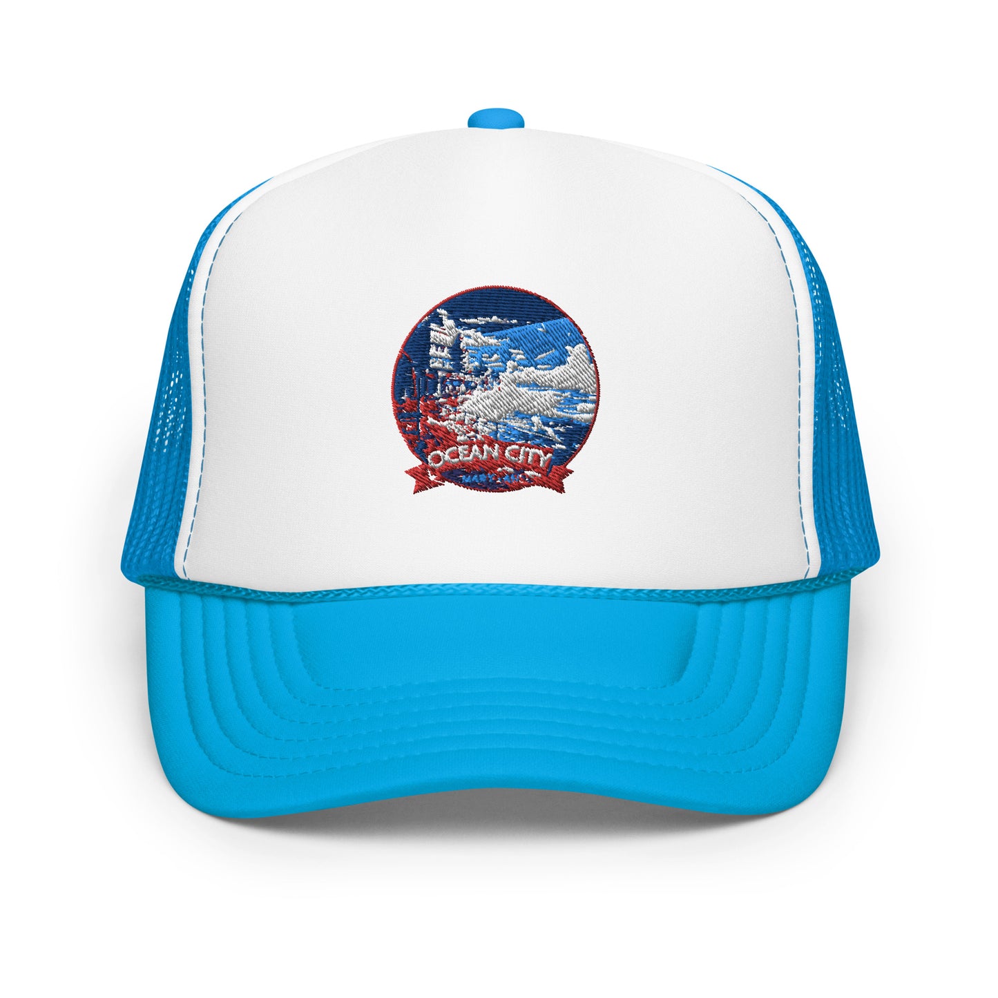 Ocean City Maryland Souvenir Foam trucker hat