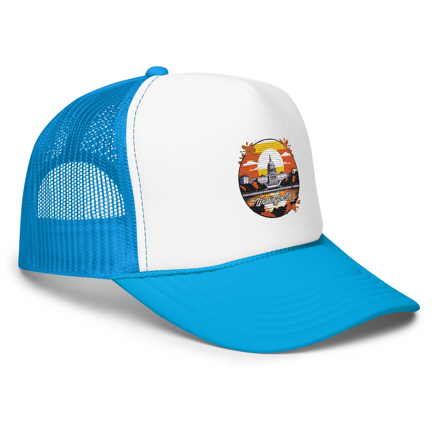 Washington DC Souvenir Foam trucker hat