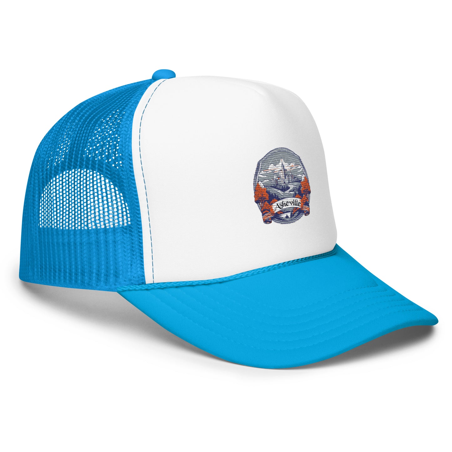 Asheville North Carolina Souvenir Foam trucker hat