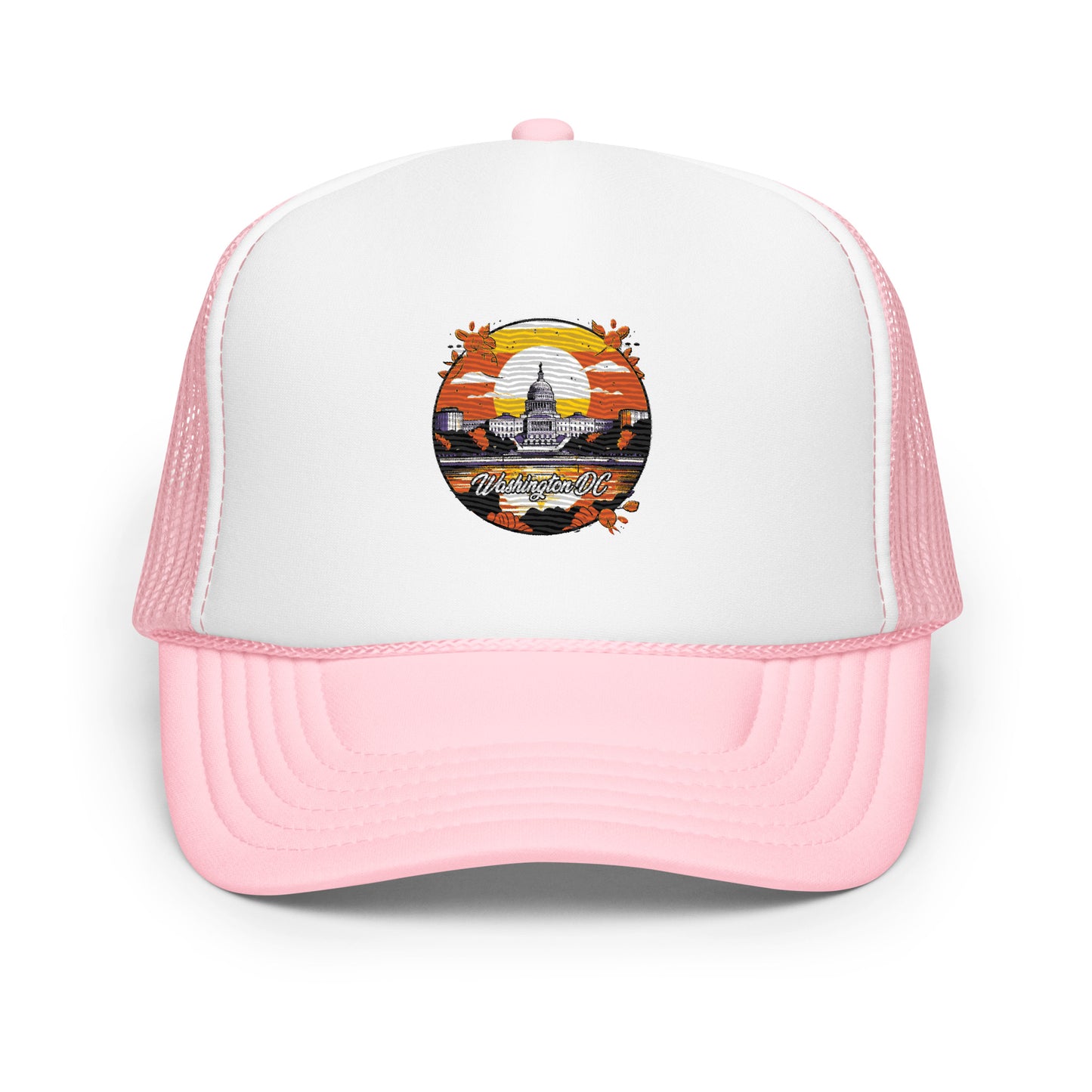 Washington DC Souvenir Foam trucker hat