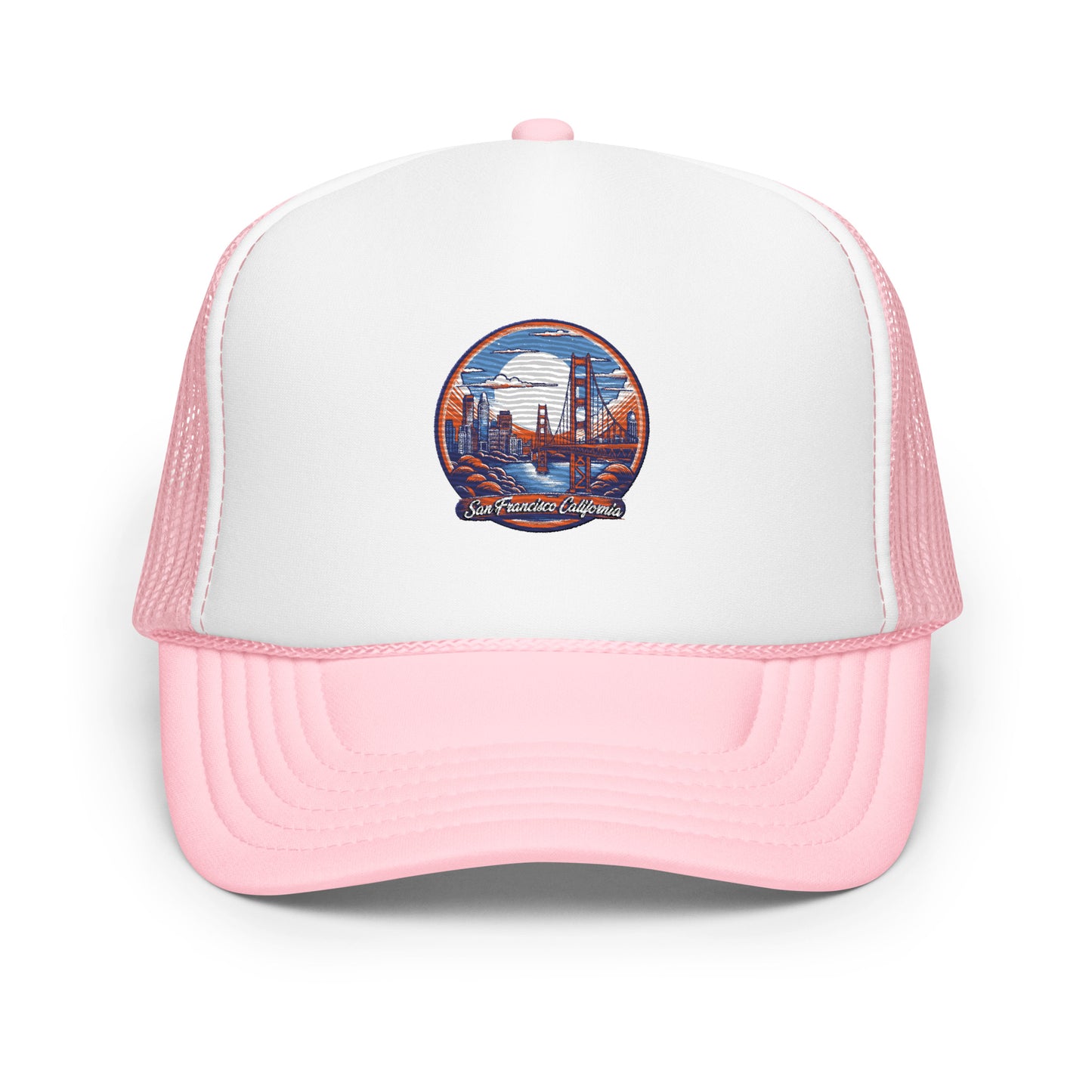 San Francisco California Souvenir Foam trucker hat