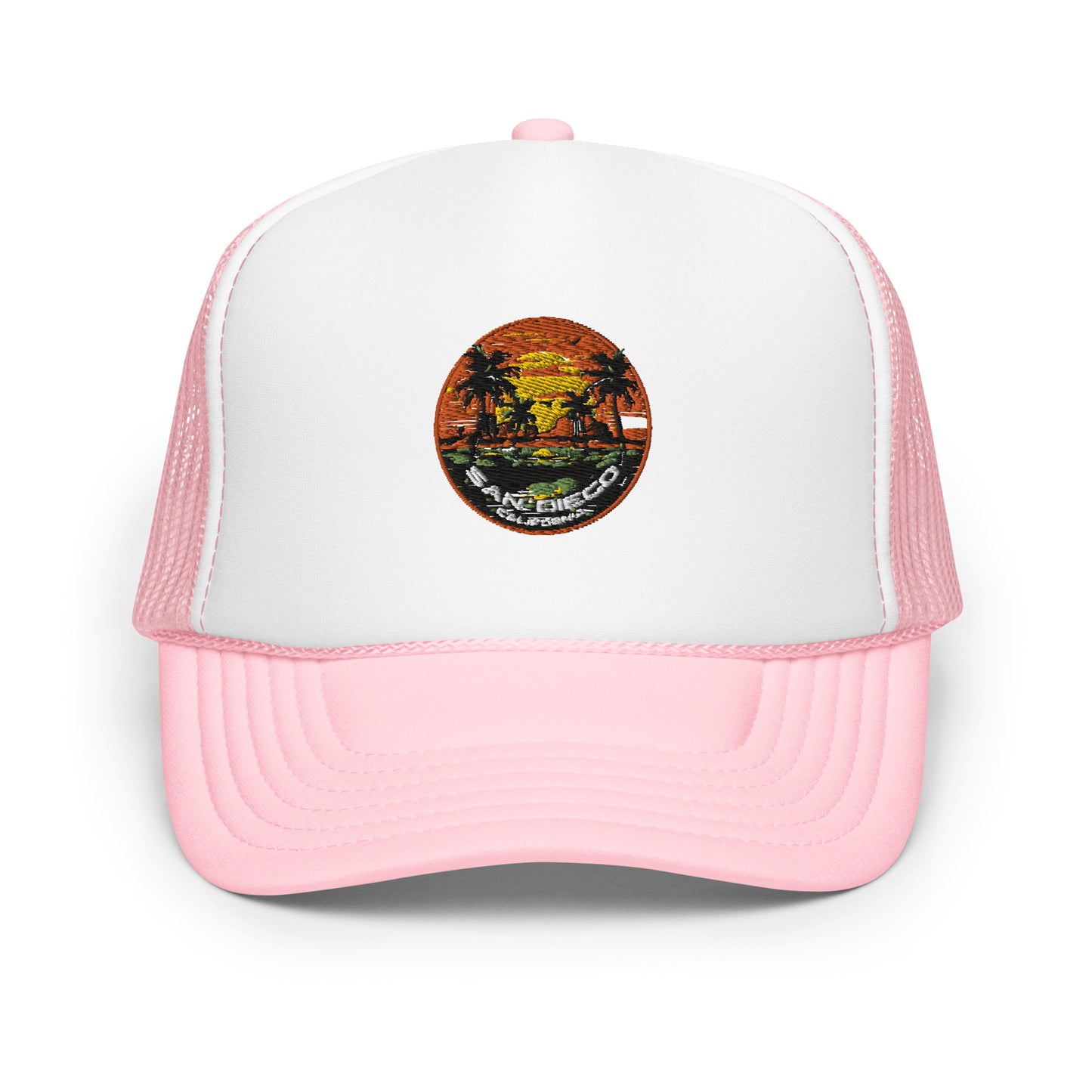 San Diego California Souvenir Foam trucker hat