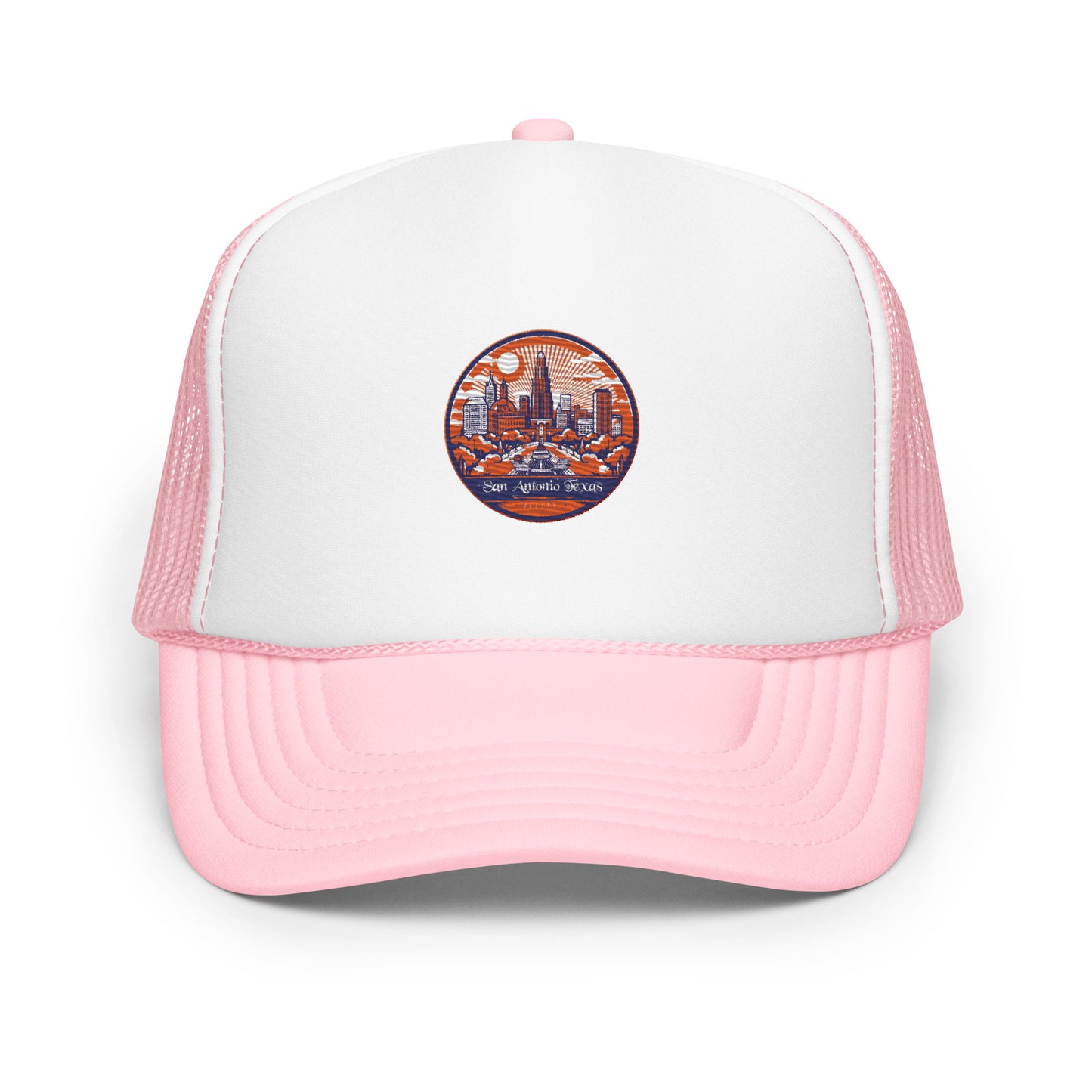 San Antonio Texas Souvenir Foam trucker hat