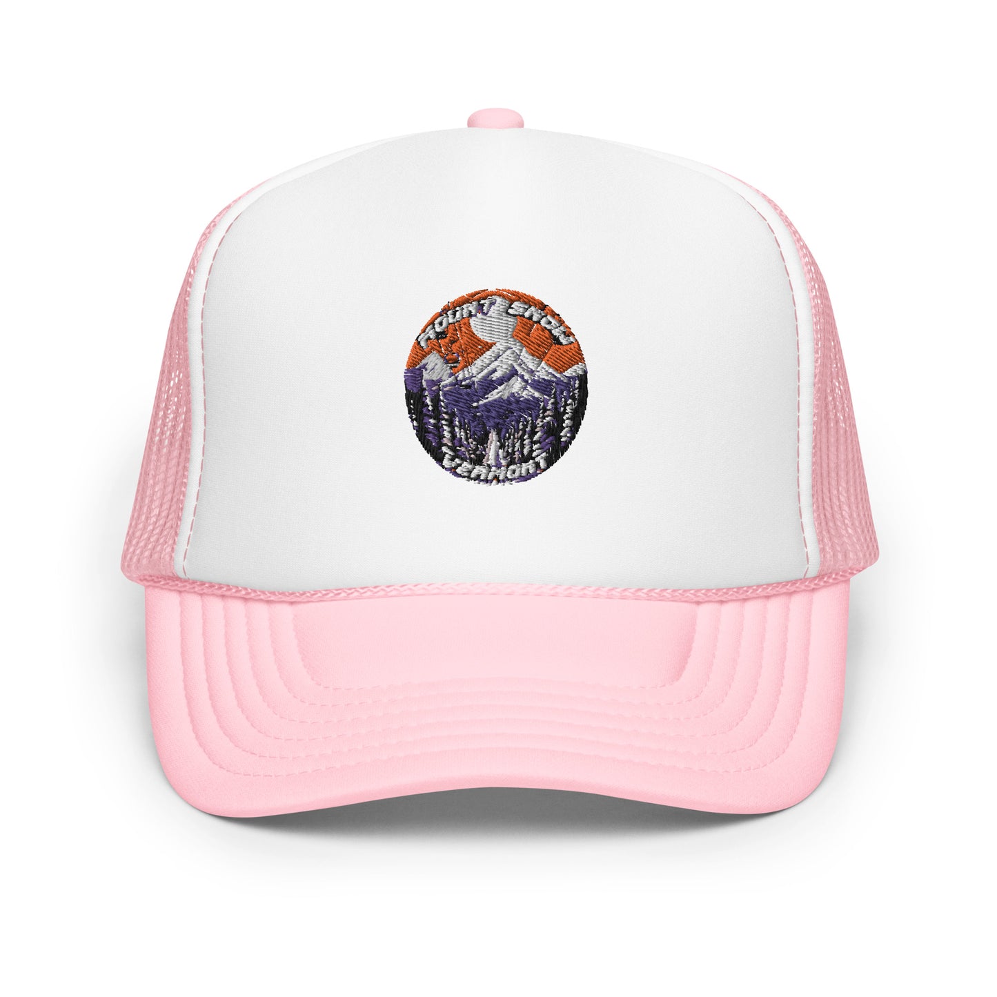 Mount Snow Vermont Souvenir Foam trucker hat