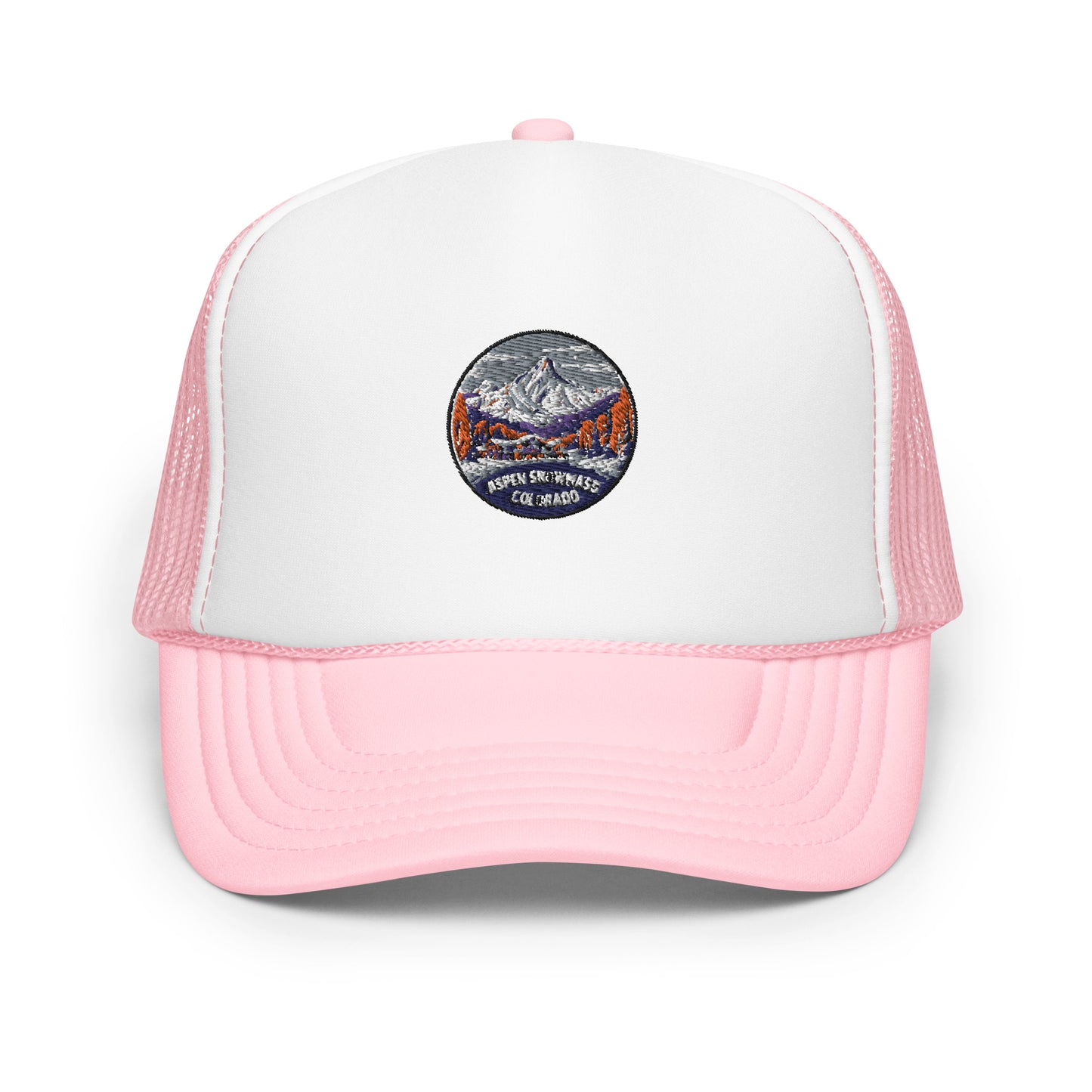 Aspen Snowmass Colorado Souvenir Foam trucker hat