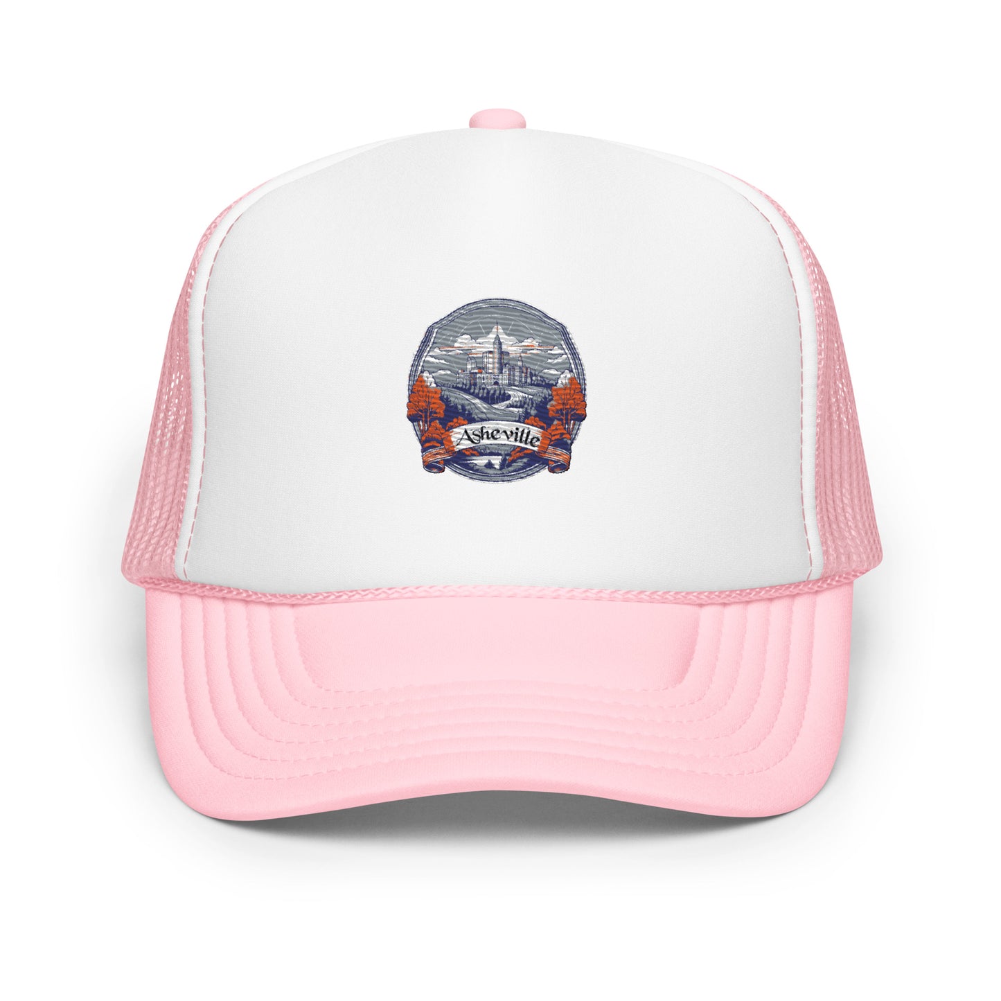 Asheville North Carolina Souvenir Foam trucker hat