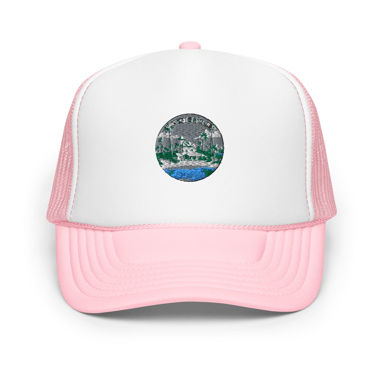 Turks and Caicos Islands Souvenir Foam trucker hat