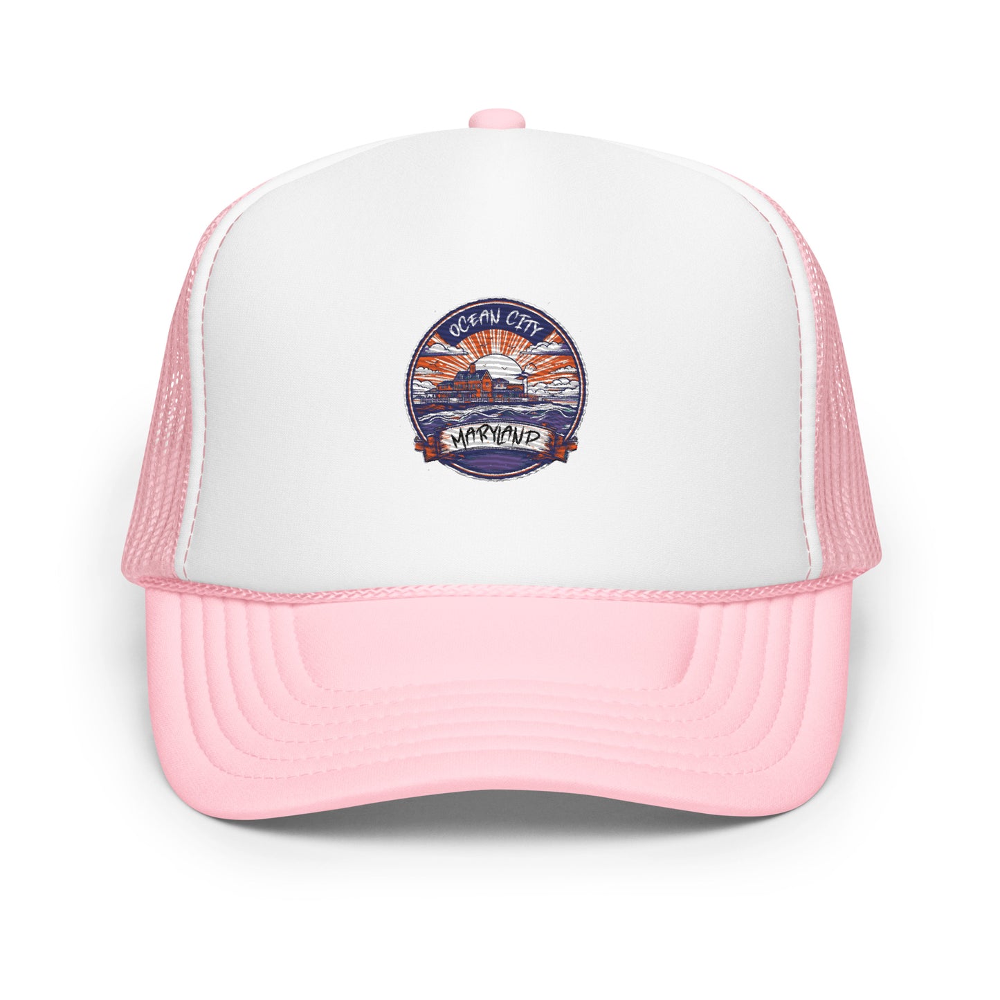 Ocean City Maryland Souvenir Foam trucker hat