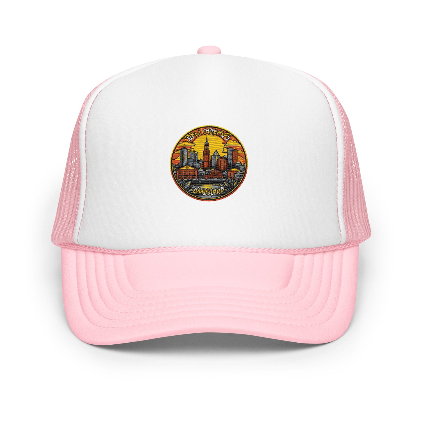 New Orleans Louisiana Souvenirc Foam trucker hat