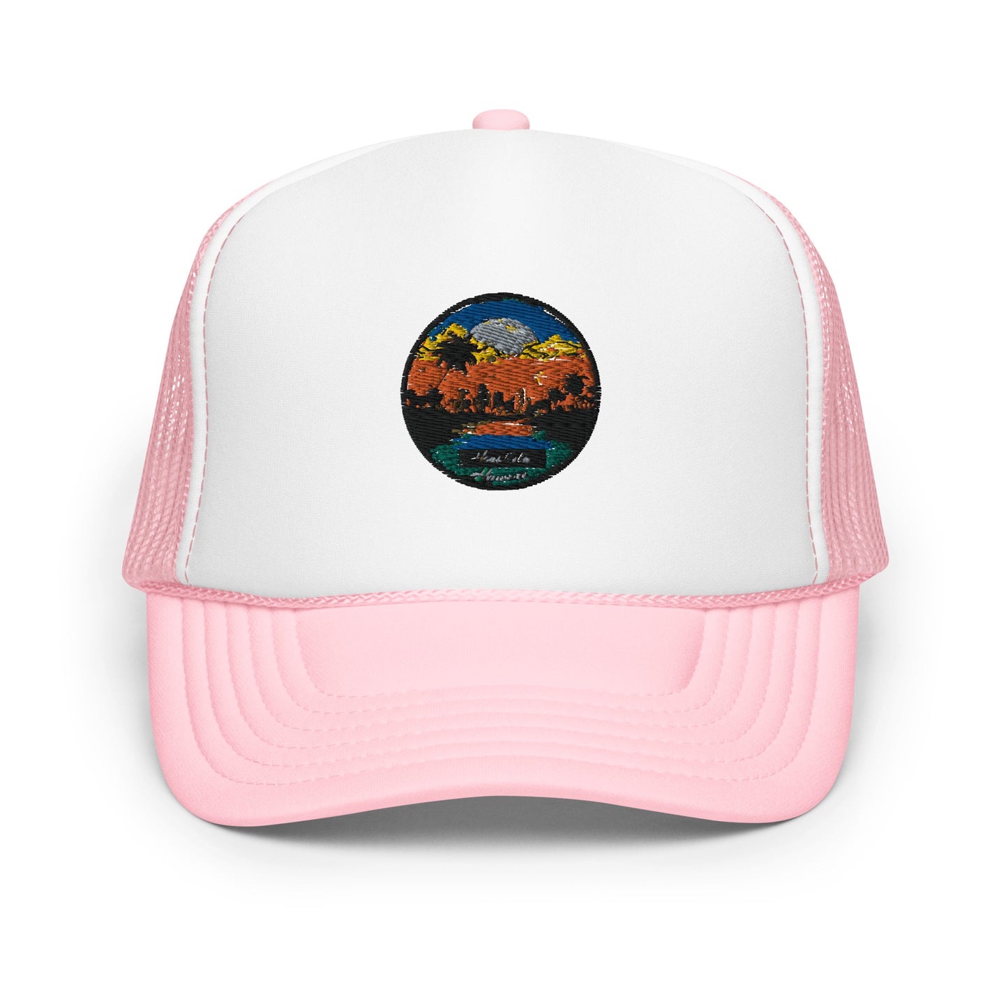 Honolulu Hawaii Souvenir Foam trucker hat