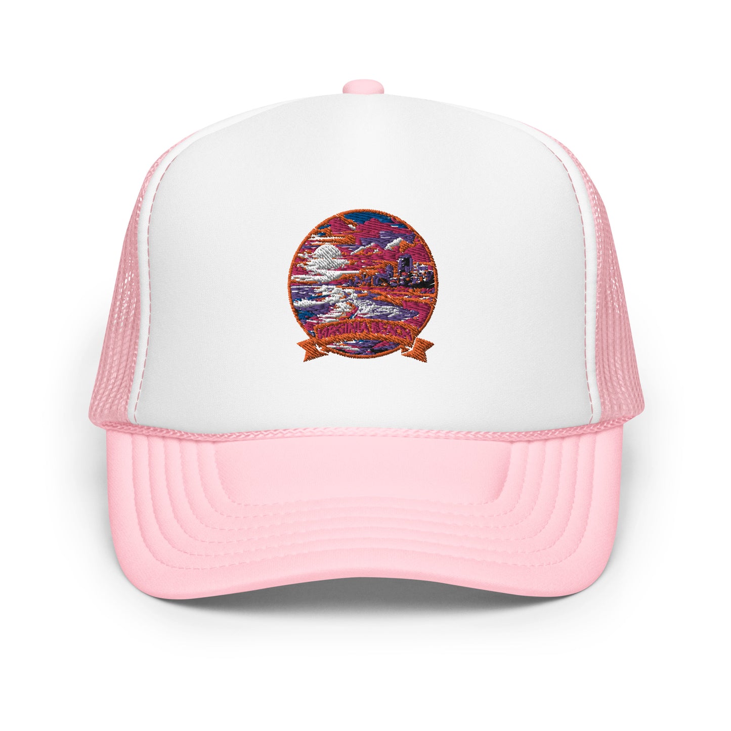 Virginia Beach Virginia Souvenir Foam trucker hat