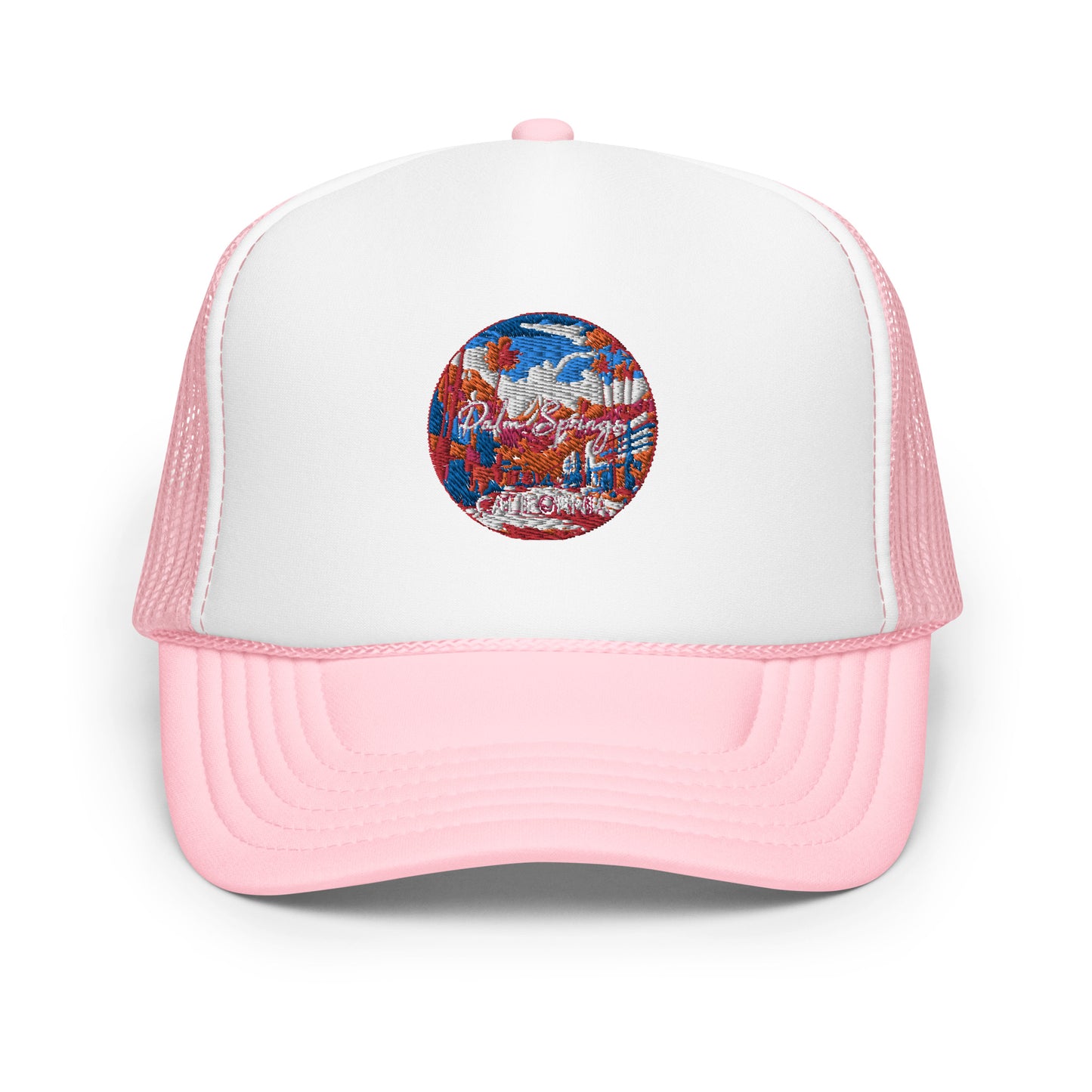 Palm Springs California Souvenir Foam trucker hat