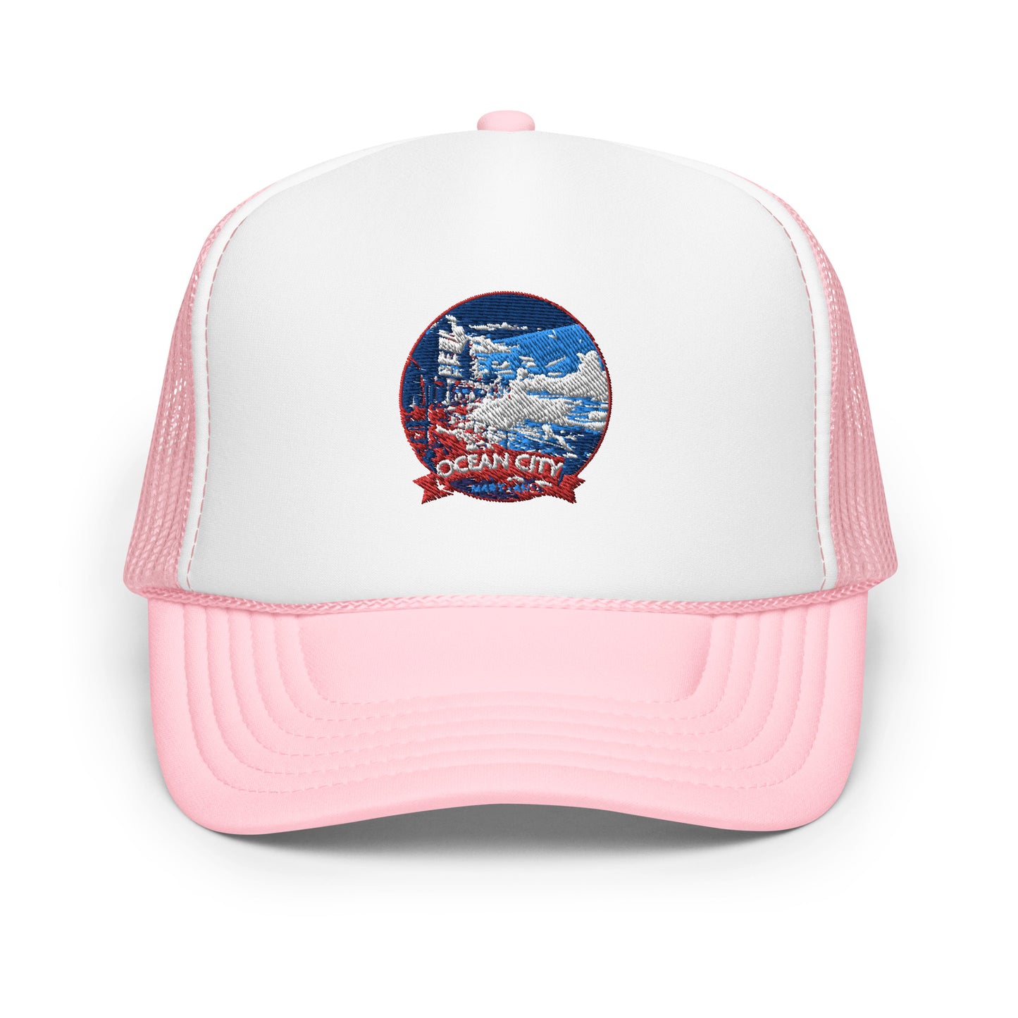 Ocean City Maryland Souvenir Foam trucker hat