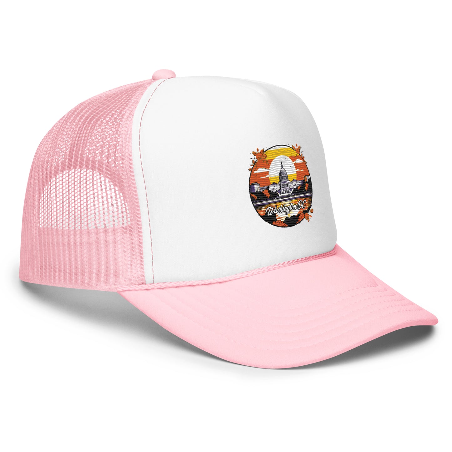 Washington DC Souvenir Foam trucker hat