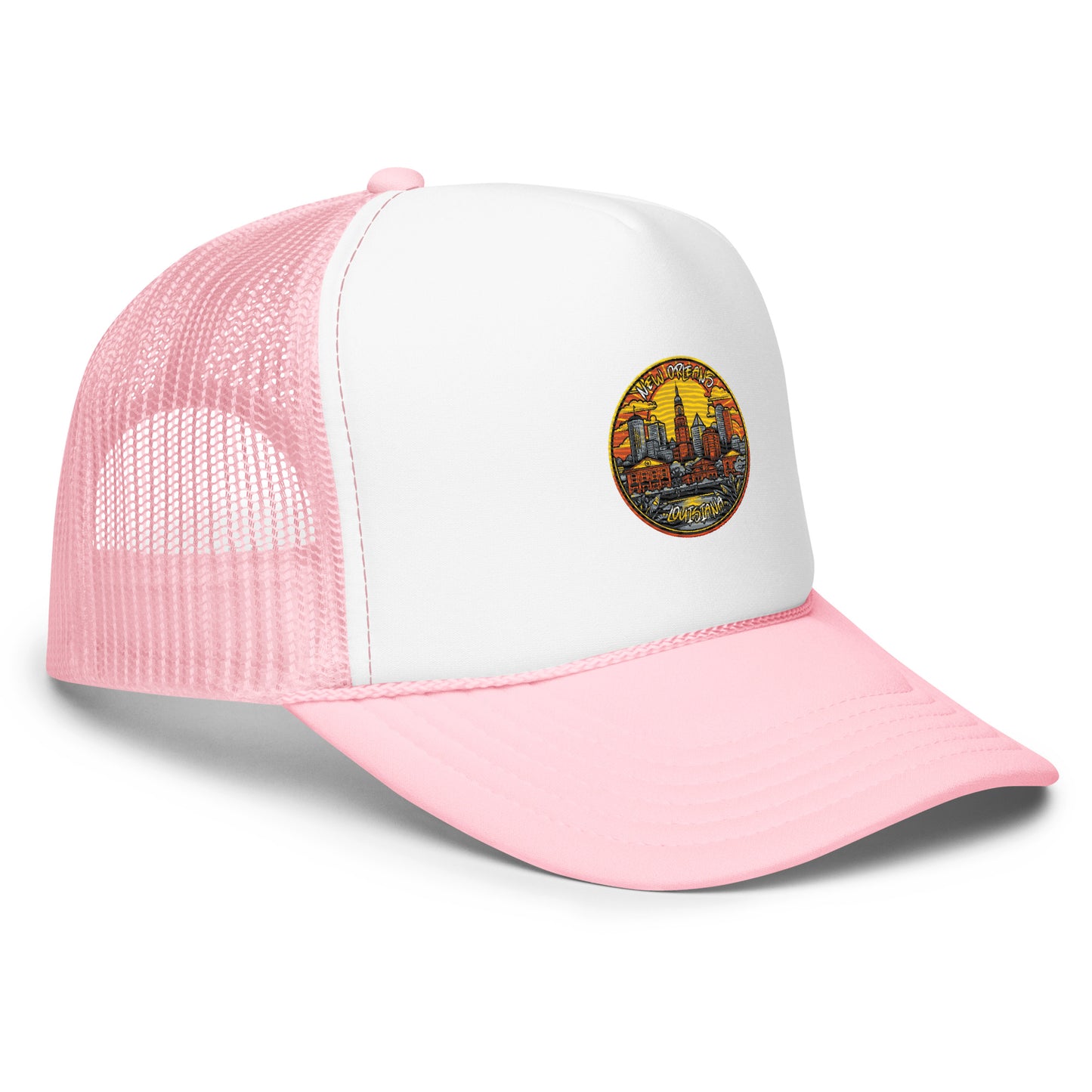 New Orleans Louisiana Souvenirc Foam trucker hat