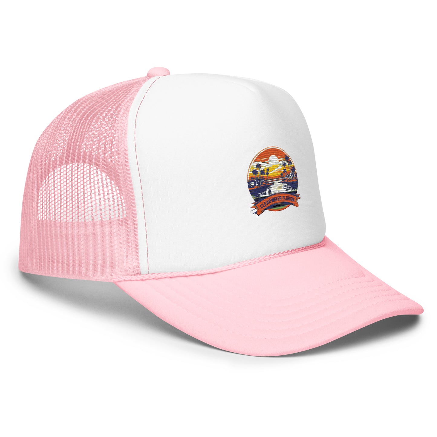 Clearwater Florida Souvenir Foam trucker hat