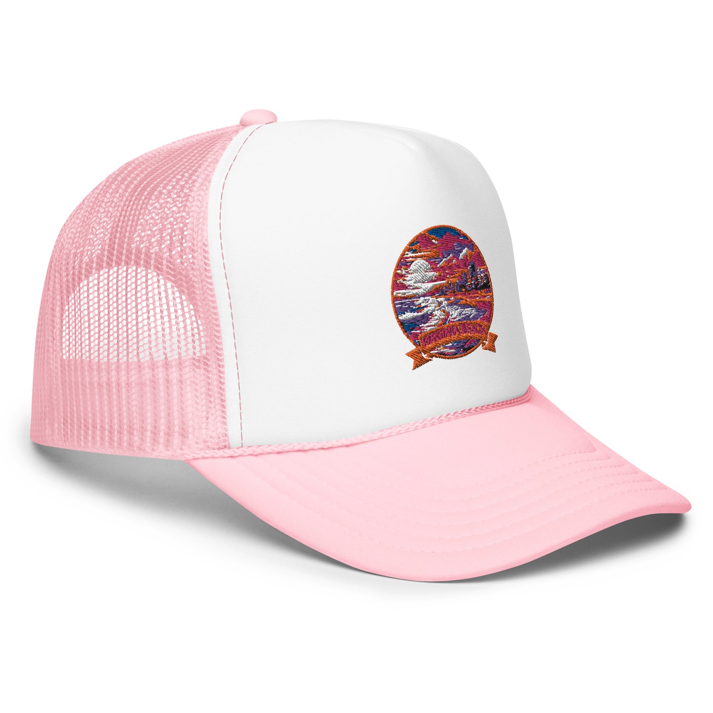 Virginia Beach Virginia Souvenir Foam trucker hat