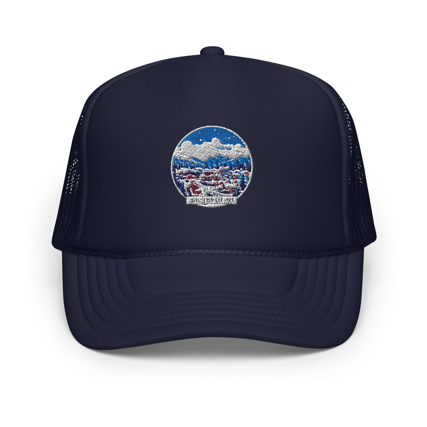 Winter Park Colorado Souvenir Foam trucker hat