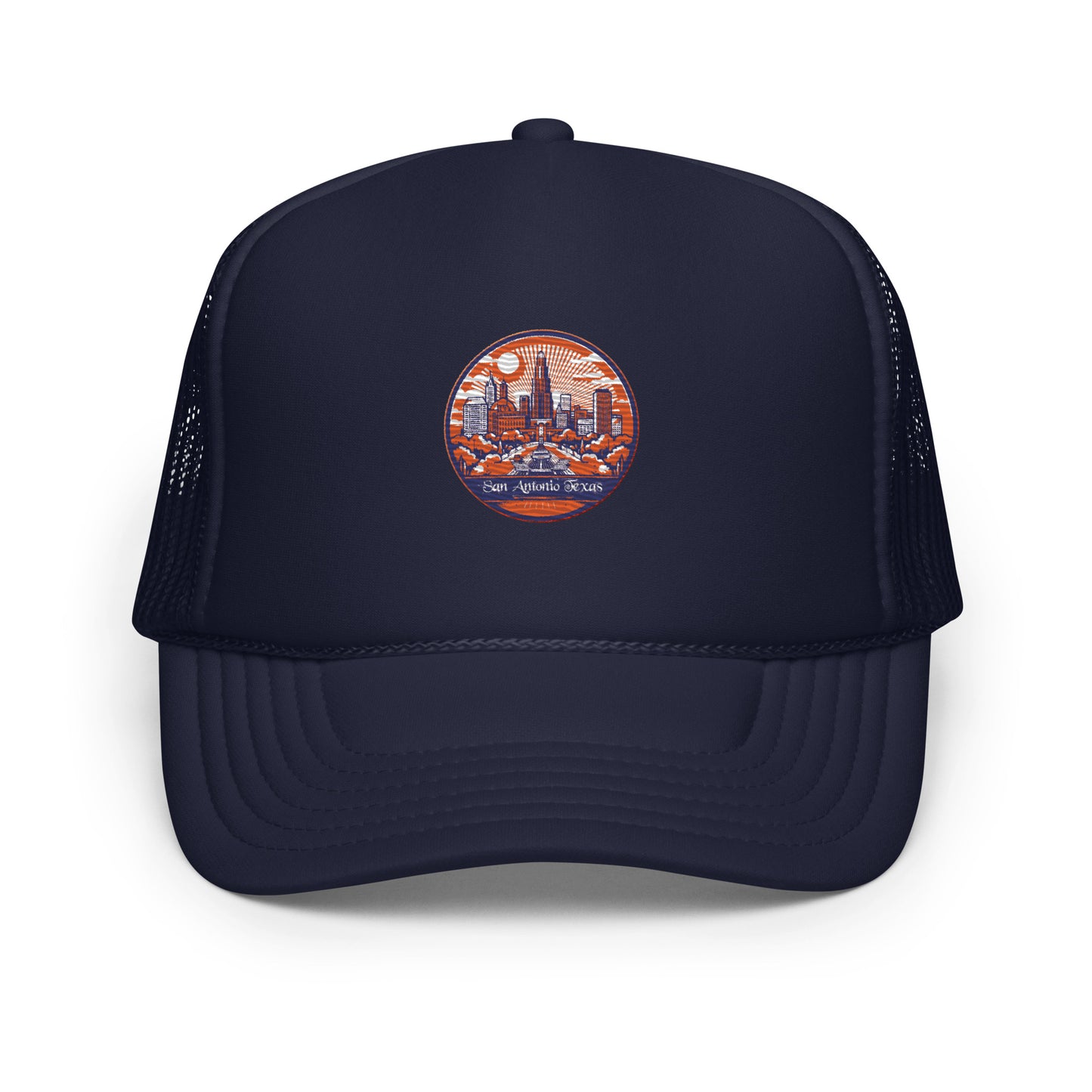 San Antonio Texas Souvenir Foam trucker hat