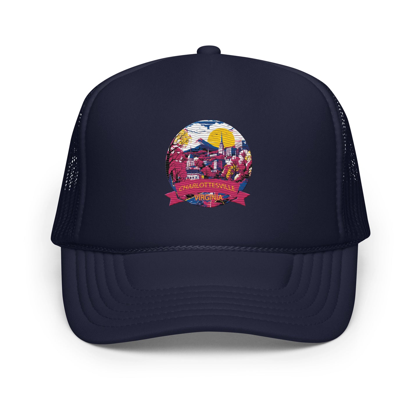 Charlottesville Virginia Souvenir Foam trucker hat