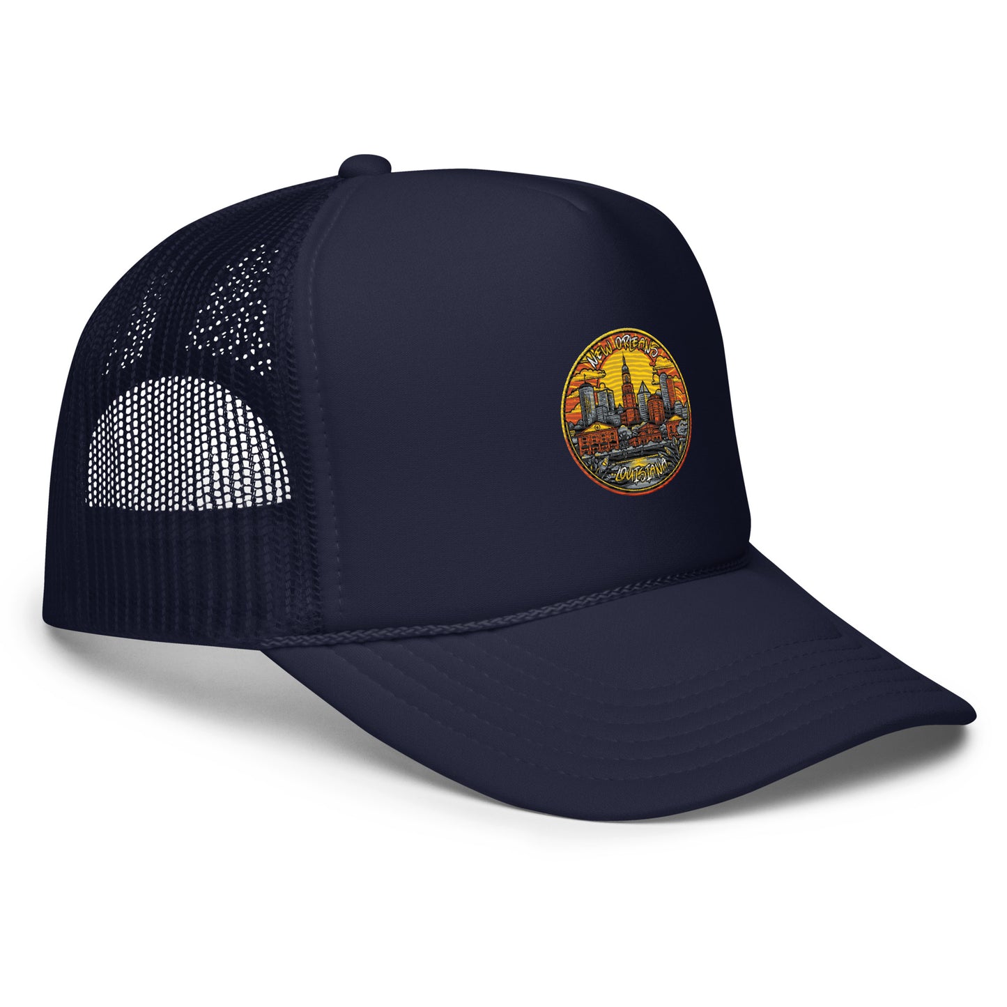 New Orleans Louisiana Souvenirc Foam trucker hat